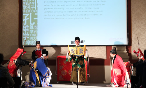 20110517维也纳大学孔子学院举办河南豫剧演出图片1