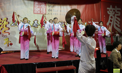 20130216巴塞罗那孔子学院举办开放日暨春节联欢会图2