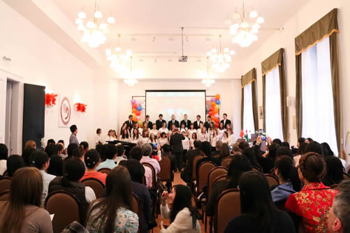 图1匈牙利四所孔院齐聚罗兰大学孔院欢庆春节共谋发展