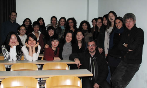 20120216罗马大学孔子学院召开2012年首次全体教师大会图1