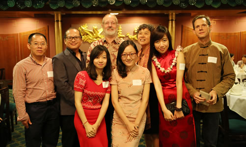 20130215夏威夷大学孔子学院与夏威夷大学中国研究中心联合举办蛇年春节晚宴图1