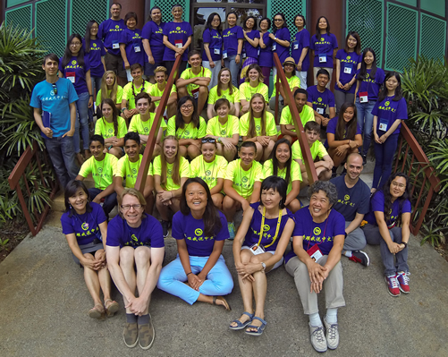 20150706夏威夷大学孔子学院2015年“星谈”夏令营正式开营新闻稿图2