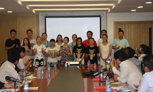 20140617缅甸青年领袖代表团访问我校图1