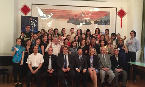 20150508第十四届世界大学生“汉语桥”中文比赛匈牙利赛区预赛成功举办图2