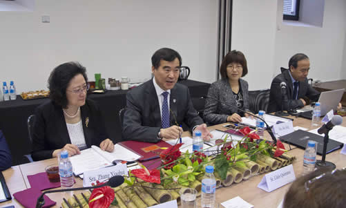 20160405-11闫国华副校长率团访问阿尔巴尼亚、西班牙图4