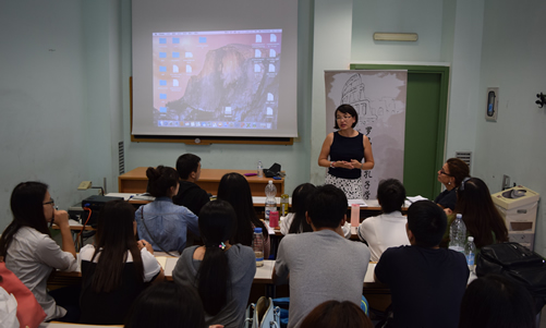 20150918意大利罗马大学孔子学院举行2015年新教师入职培训图1