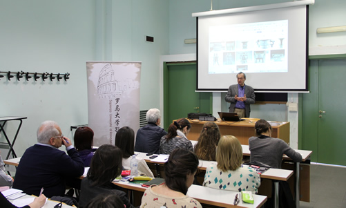20150410意大利罗马大学孔子学院举办“《易经》与神秘的中国”文化讲座图1