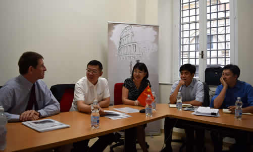 20160627国家汉办督导团一行访问意大利罗马大学与罗马大学孔子学院图3