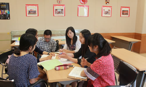 20130906韩国外国语大学孔子学院举办新任汉语志愿者教师岗前培训图4