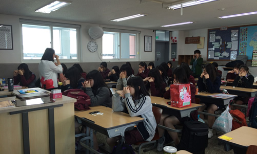 20150404韩国外国语大学孔子学院举办“第六届韩国高中生汉语大赛”图1