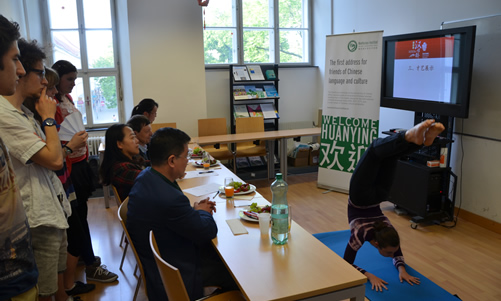 20150508奥地利维也纳大学孔子学院成功举办第十四届“汉语桥”世界大学生中文比赛奥地利赛区预赛图一