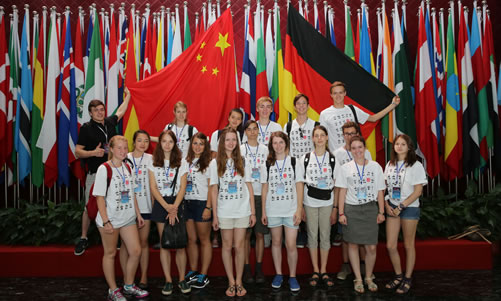 20130803-16纽伦堡-埃尔兰根孔子学院学生参加“汉语桥——德国中学生夏令营”图1