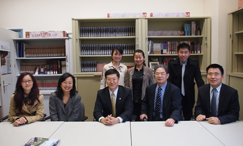 20130925-26国家汉办副主任胡志平考察纽伦堡-埃尔兰根孔子学院图1