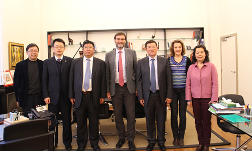 20160429-30国家汉办副主任马箭飞一行莅临比利时列日孔子学院督导工作图1
